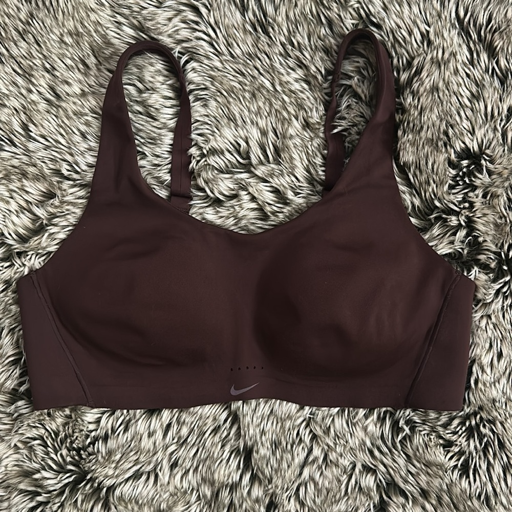 Nike Dri-Fit Chocolate Brown Sports Bra